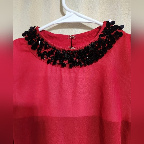 Worthington sleeveless blouse top size medium - Picture 2 of 5